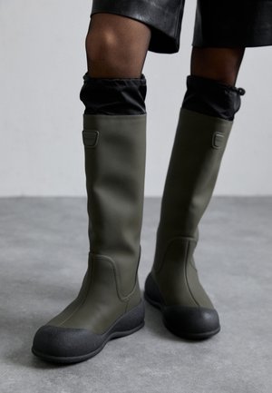 Bally CLOVER - Botas con plataforma - fango/black