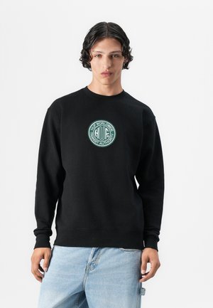 HUF TRANSIT AUTHORITY CREWNECK UNISEX - Sweatshirt - black