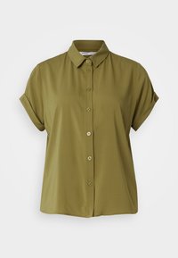 MAJAN SS  - Blusa com botões - olive