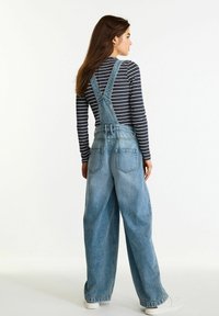 Next WIDE LEG - REGULAR FIT - Peto - mid blue