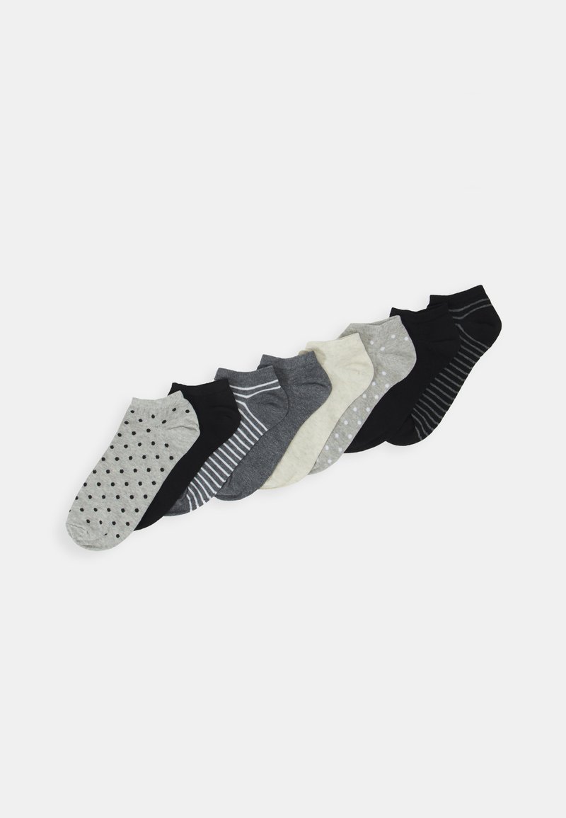 Anna Field - 8 PACK - Trainer socks - grey, Enlarge