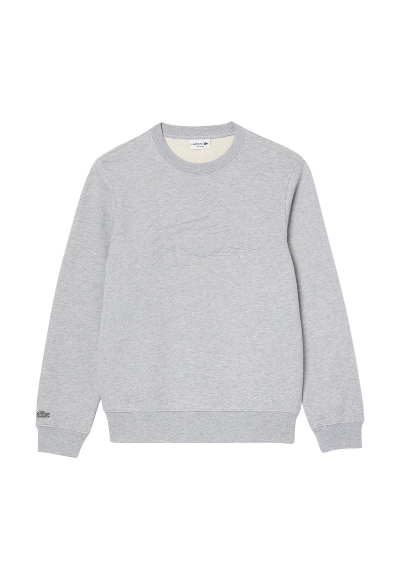 Lacoste Sweater grijs gemêleerd