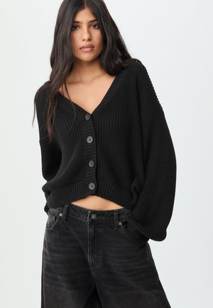 BUTTON-UP  - Kardigán - black