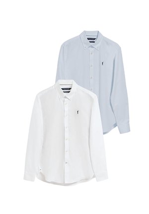 LONG SLEEVE PACK 2 - RIGBY GO S OXFORD [SB-W] - Shirt - sky blue-white