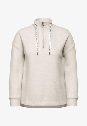MIT ZIPPER - Felpa - tan