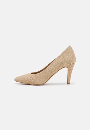 Zapatos altos - gold-coloured