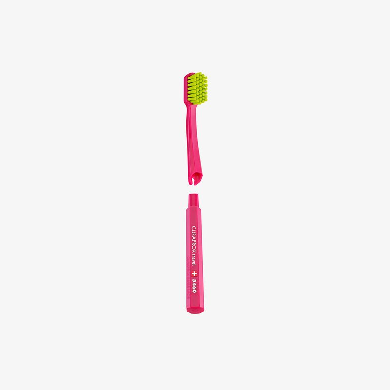 Curaprox CS 5460 REFILL FOR TRAVEL SET - Tandplejeredskab - red