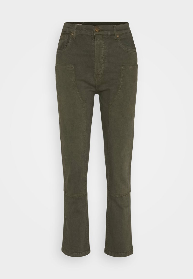 Pepe Jeans Broek olijfgroen