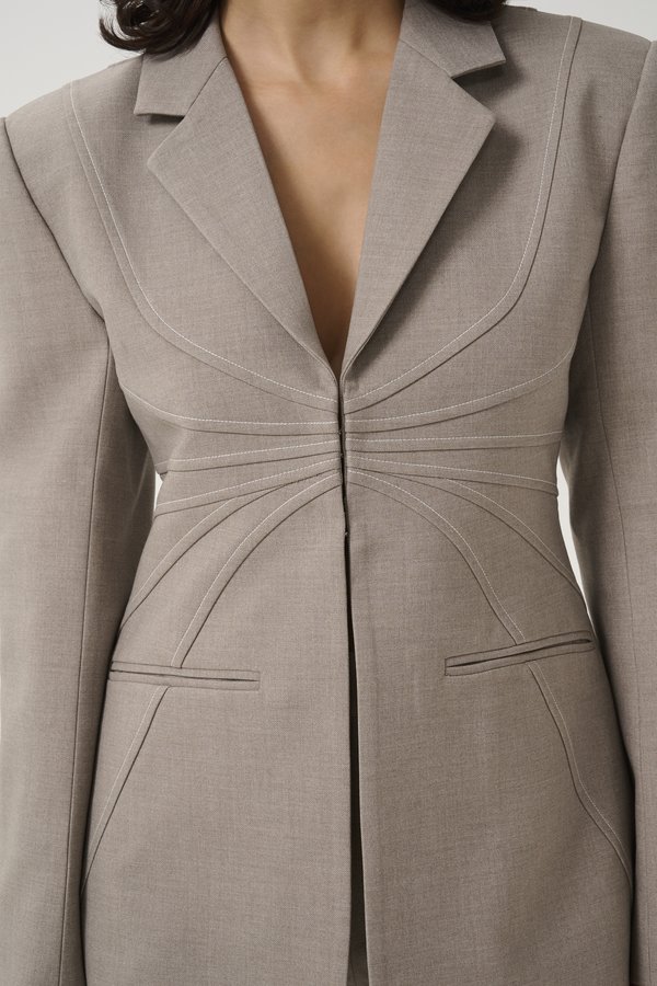 STELLANOR - Blazer - rock ridge melange3