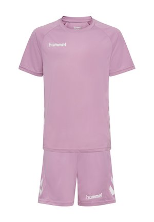 Hummel, HMLPROMO KIDS SET UNISEX - T-Shirt print - lavender mist