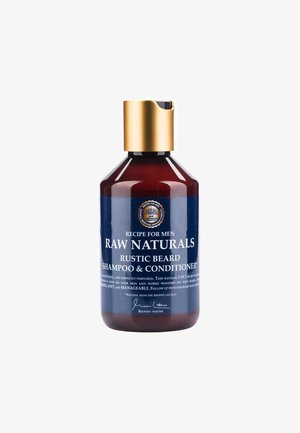 RUSTIC BEARD SHAMPOO & CONDITIONER - Baardshampoo - not defined, blue