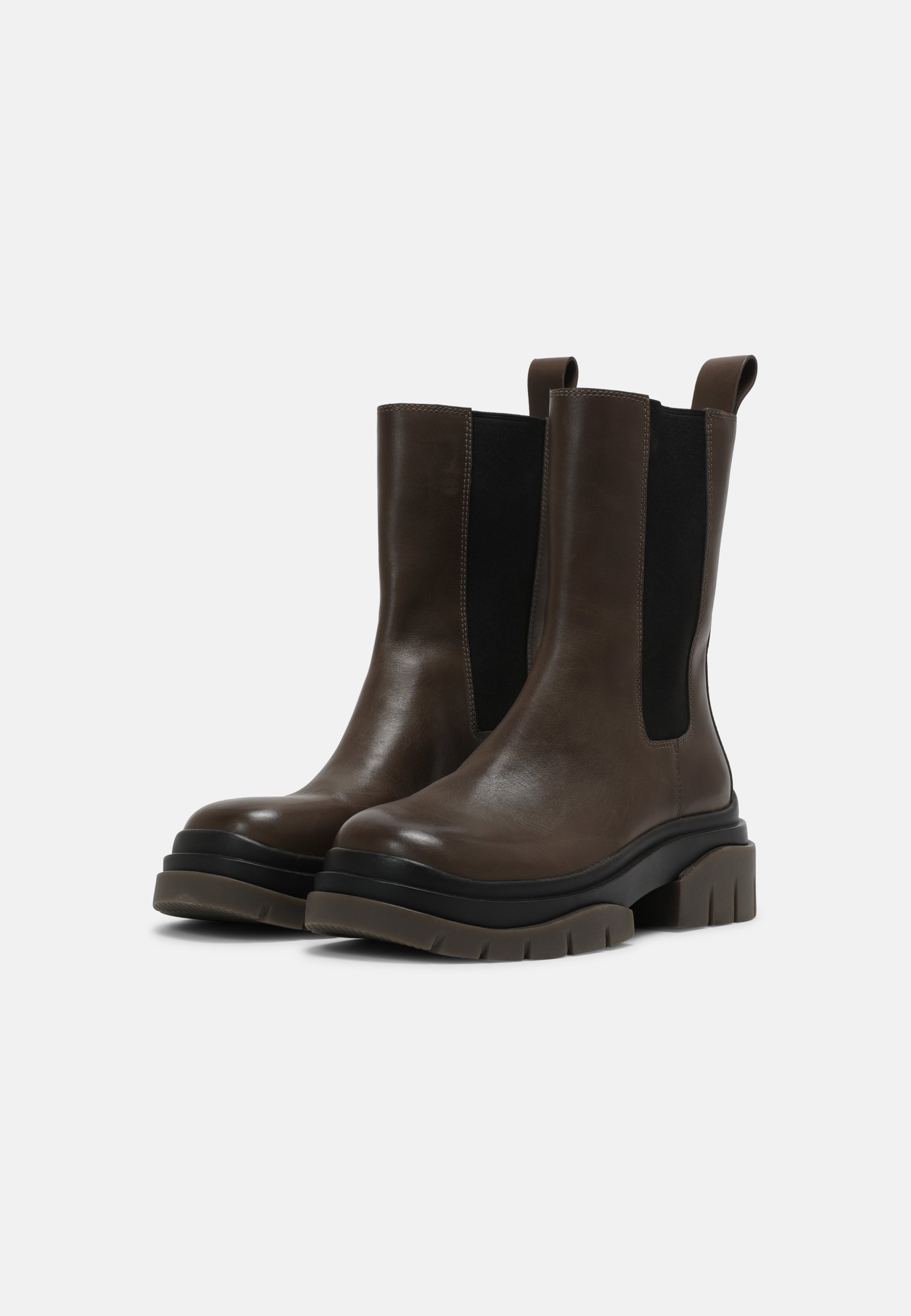 Ash STORM - Stivali con plateau - mud/black/marrone - Zalando.it