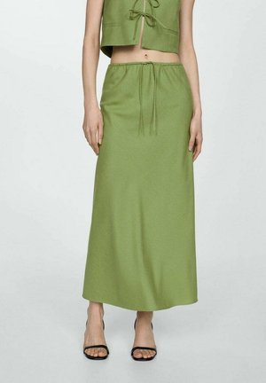 Maxi skirt - light green