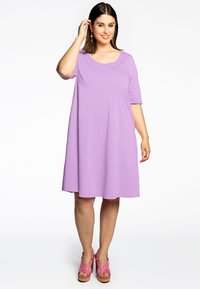 YOEK KURZARM - Jerseyjurk - light purple
