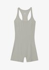 FINE RIB SPORTS SUIT WITH RACER BACK - Φόρμα γυμναστικής - beige