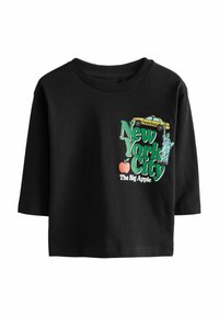 Next BACK PRINT - Langærmet T-shirt - black nyc