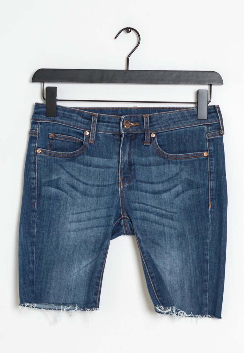 Mango Farkkushortsit - blue