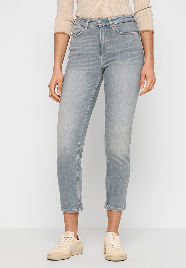 Scotch & Soda Slim fit jeans blauwgrijs Scotch & Soda Slim fit jeans blauwgrijs