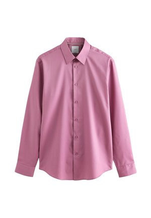 EASY CARE TEXTURED - REGULAR FIT - Vapaa-ajan kauluspaita - dusty pink