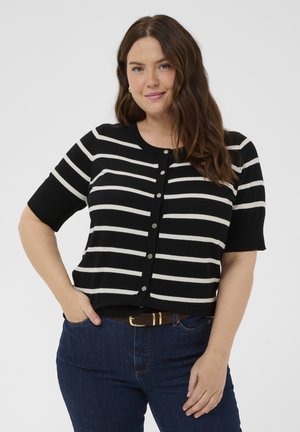 KCLIZZY - Cardigan - chalk/black stripe