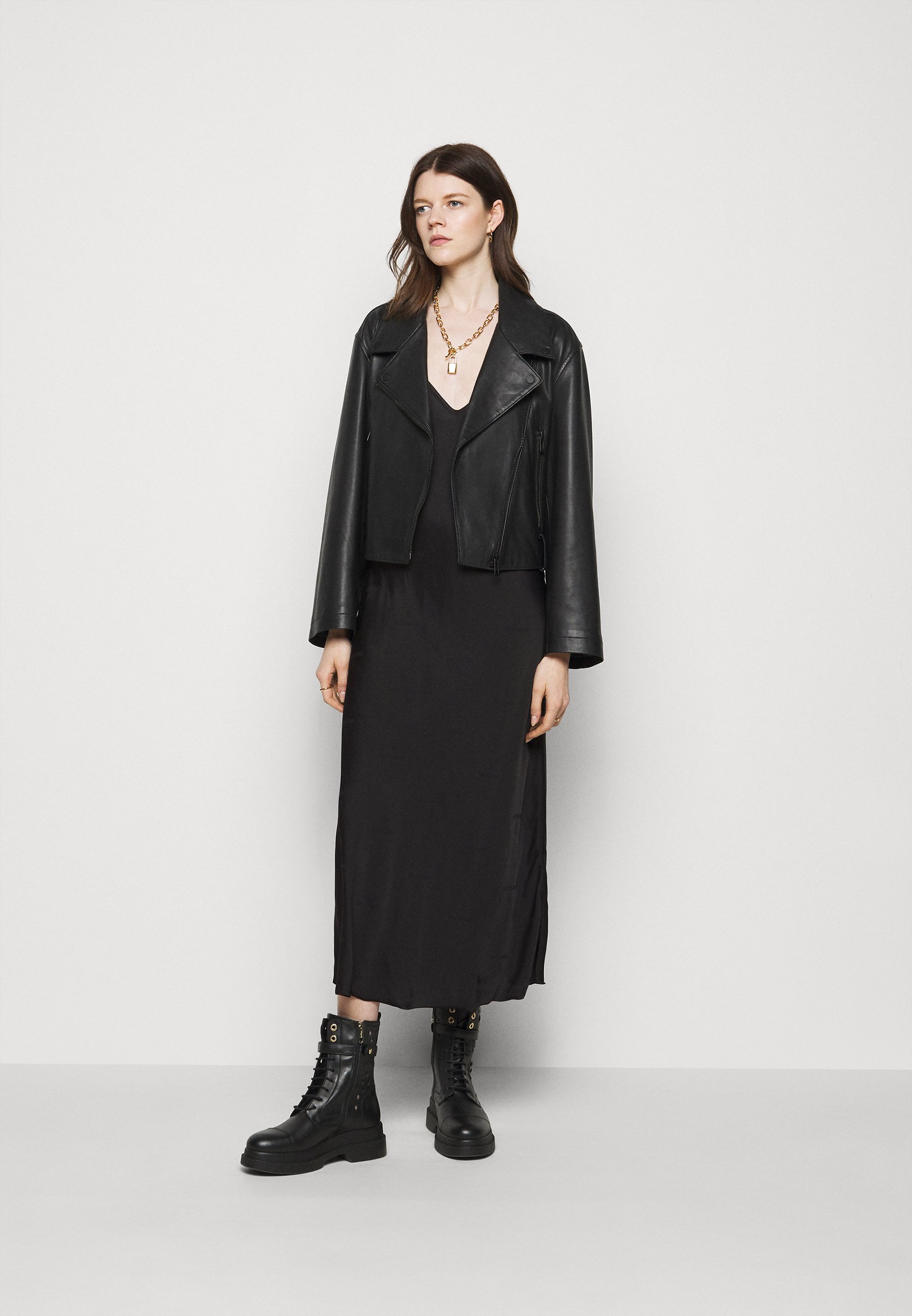 Trussardi Vestito lungo - black/nero - Zalando.it