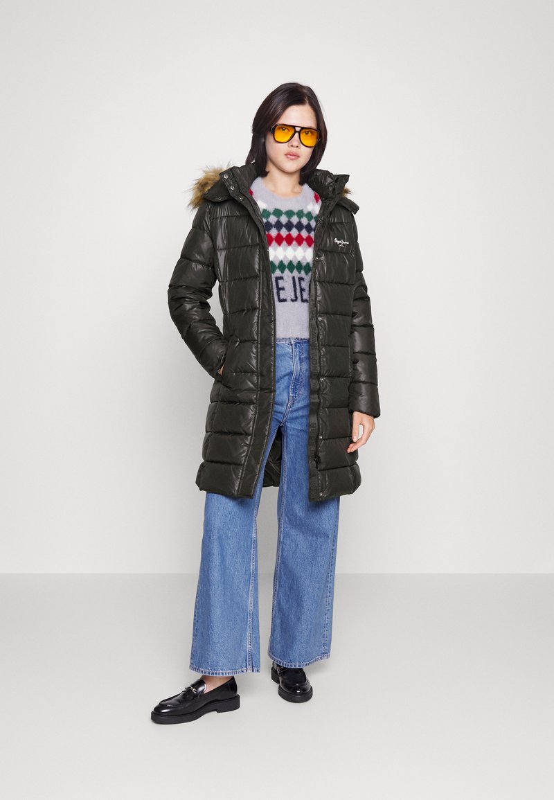 Pepe Jeans ANJA Abrigo - black/negro - Zalando.es