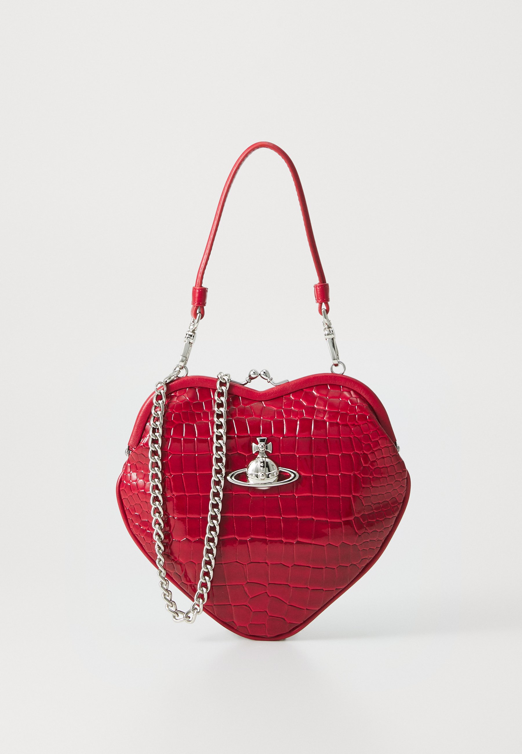 Vivienne Westwood BELLE HEART FRAME PURSE - Handbag - red
