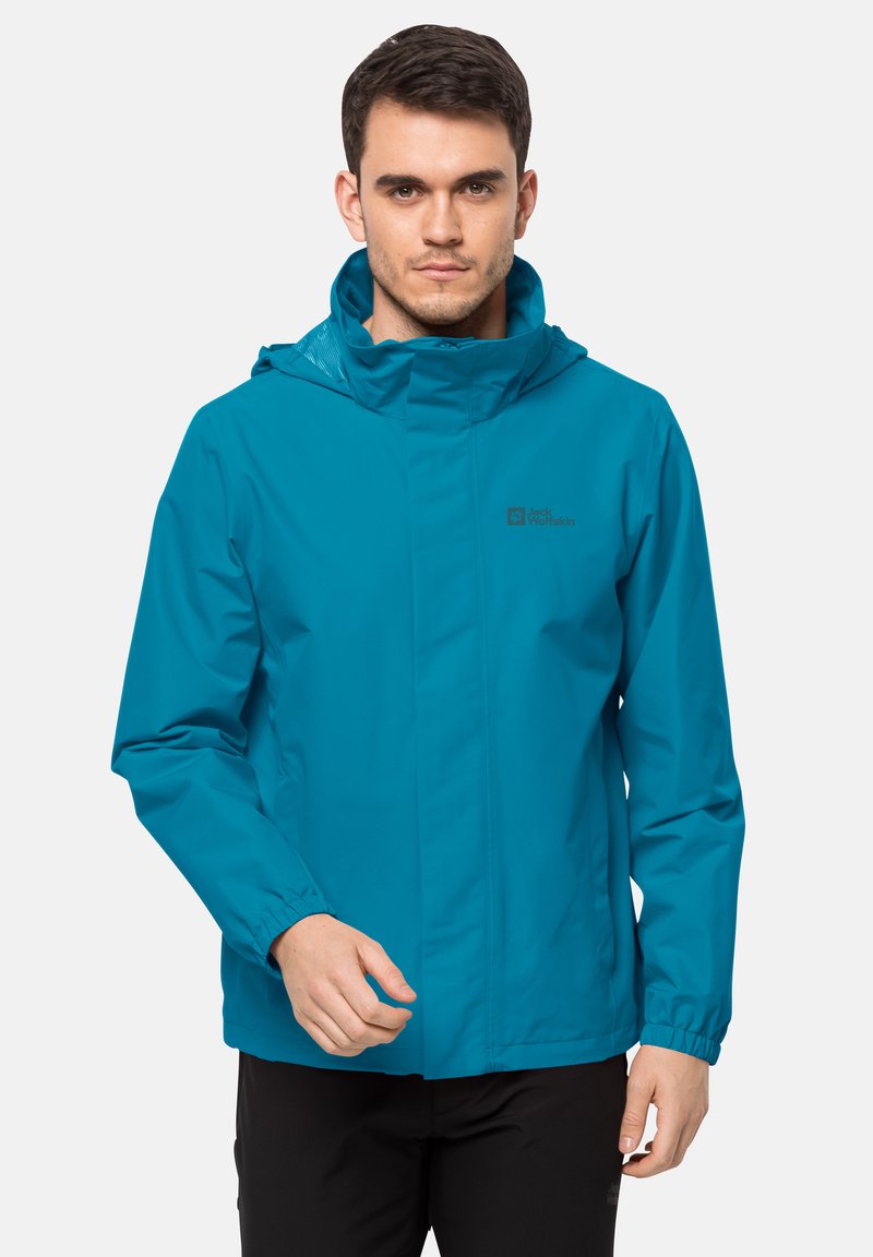 Jack Wolfskin STORMY POINT 2L JACKET - Regenjas - everest blue