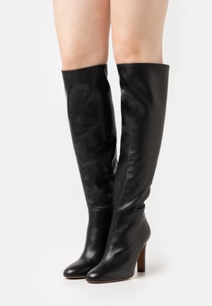San Marina, Bottes à talons hauts - black