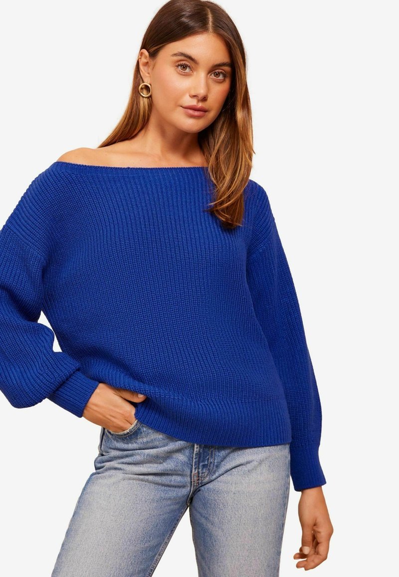 Friends Like These OFF THE SHOULDER - Džemperis - blue