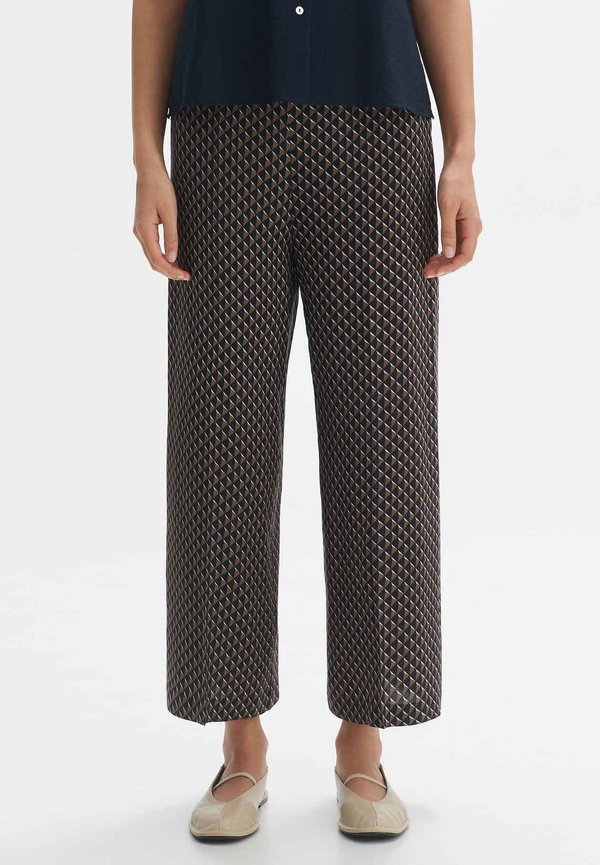 CULOTTE MISHA GLAZING - Stoffhose - cocoa