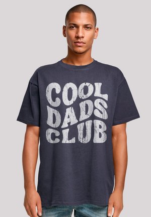 COOL DADS CLUB VINTAGE VATERTAGS DESIGN  - T-Shirt print - navy