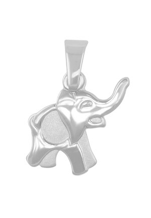 ELEFANT - Ciondolo - weissgold