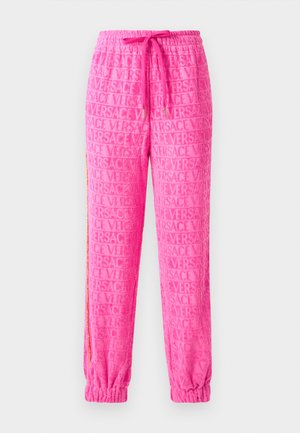 Versace JOGGERS I HEART BAROQUE SUSTAINABLE - Pantalones deportivos - fuxia