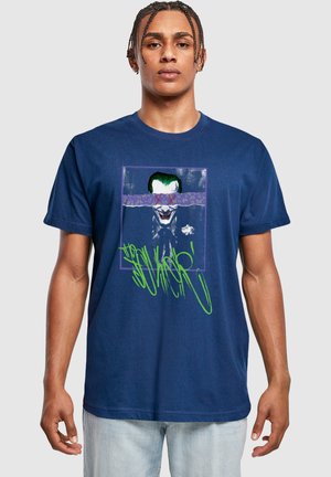 BATMAN-JOKER POSTER - Print T-shirt - light navy