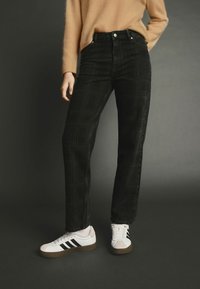 Next Jeans straight leg - black checked