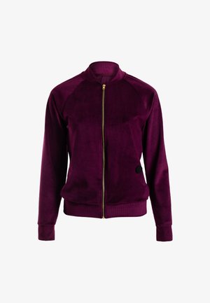 Marat Sweater met rits - purple