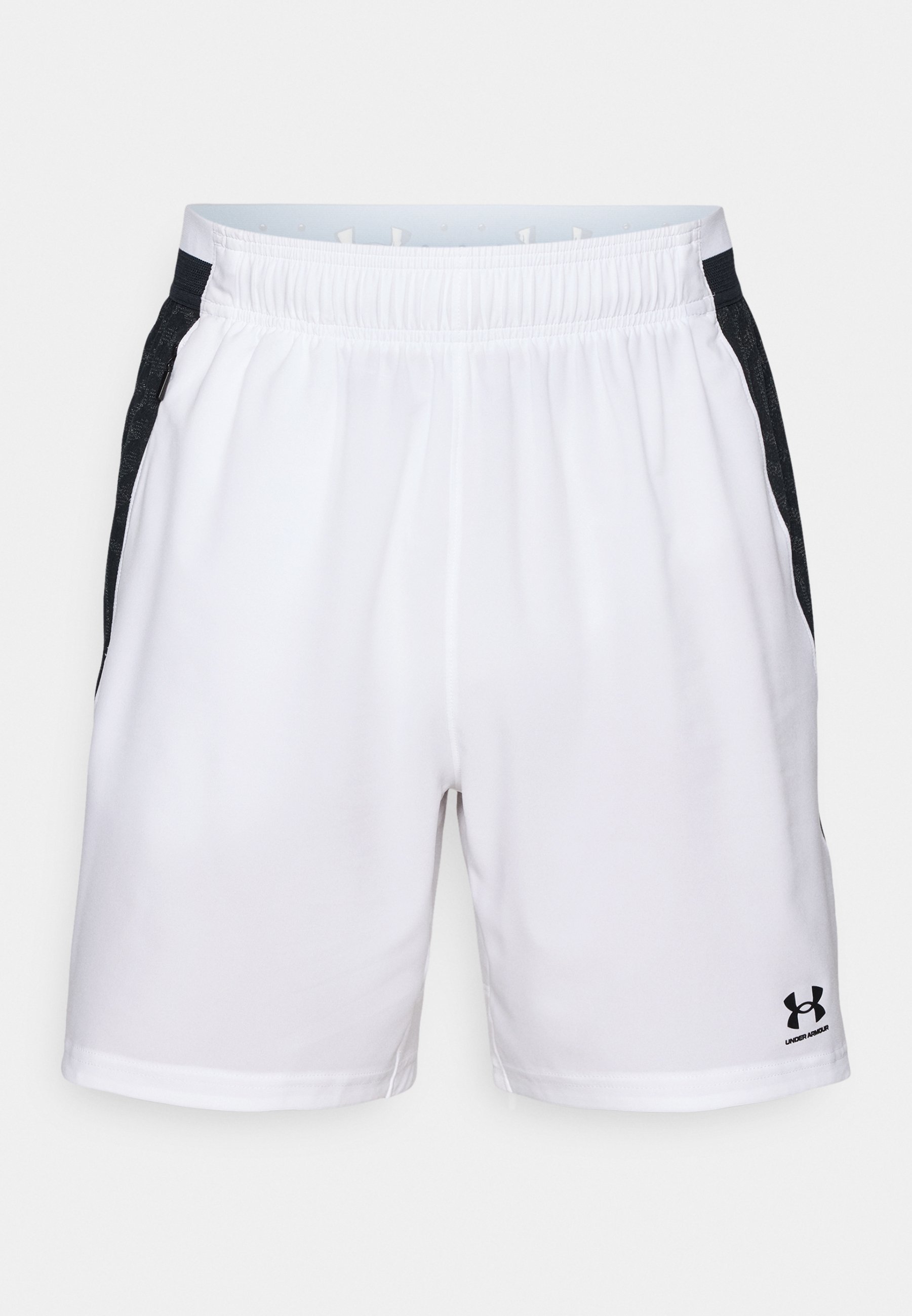 Under Armour CHALLENGER PRO - Korte broeken - white/black/wit