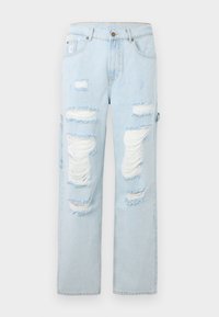 RETRO BAGGY WORKWEAR HEAVY DISTRESSED  - Jeans baggy - bleached blue