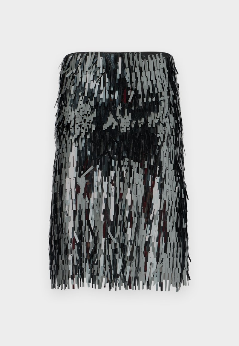 Abercrombie & Fitch Cocktailjurk zilverkleurig