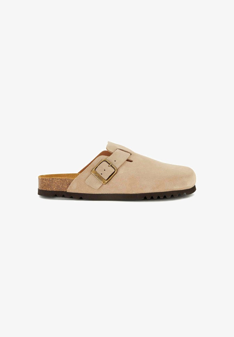 Scholl OLIVIER NEW - Sandalias planas - dark beige
