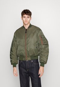 Schott AIRFORCE - Geacă bomber - army kaki