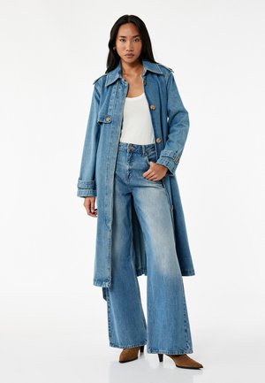 Trenchcoat - blue denim