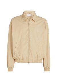 Calvin Klein Jeans LINEAR HARRINGTON - Skraistė  - pale khaki