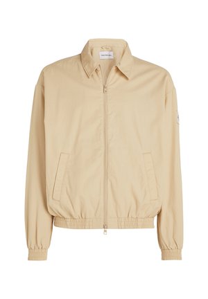 Calvin Klein Jeans LINEAR HARRINGTON - Leichte Jacke - pale khaki