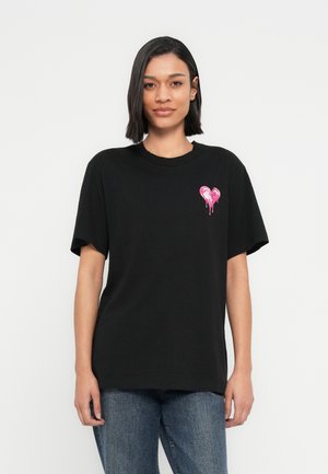 VINTAGE TEE - T-shirt imprimé - black