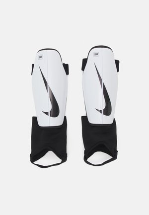 Nike Performance CHARGE UNISEX - Espinilleras - weissschwarz