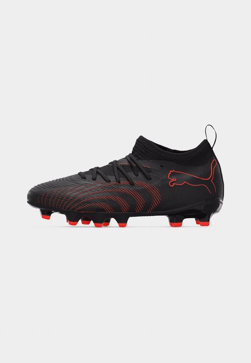 PUMA FUTURE 9 MATCH FG/AG JR UNISEX - Football boots artificial grass - black/glowing red/strong gray — photo 2