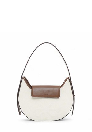 MOON SHOULDER - Handbag - white