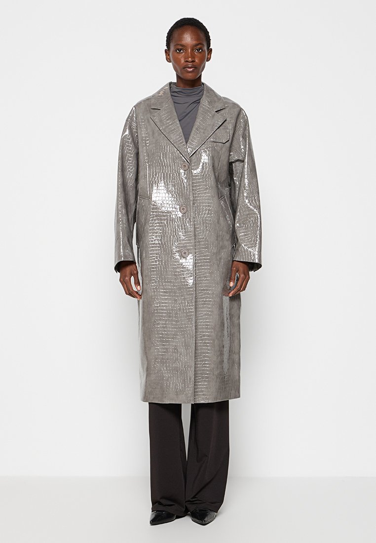 STAND STUDIO Mantel grijs
